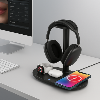 ECHOORIA 4-in-1 Wireless Charger